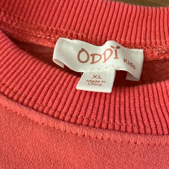 Girls coral star sweatshirt - Picture 2 of 3